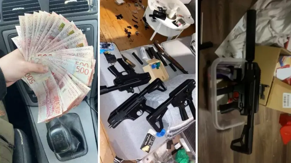 Vapenfabrik avslöjad i Lekebergs kommun: 4 män dömda