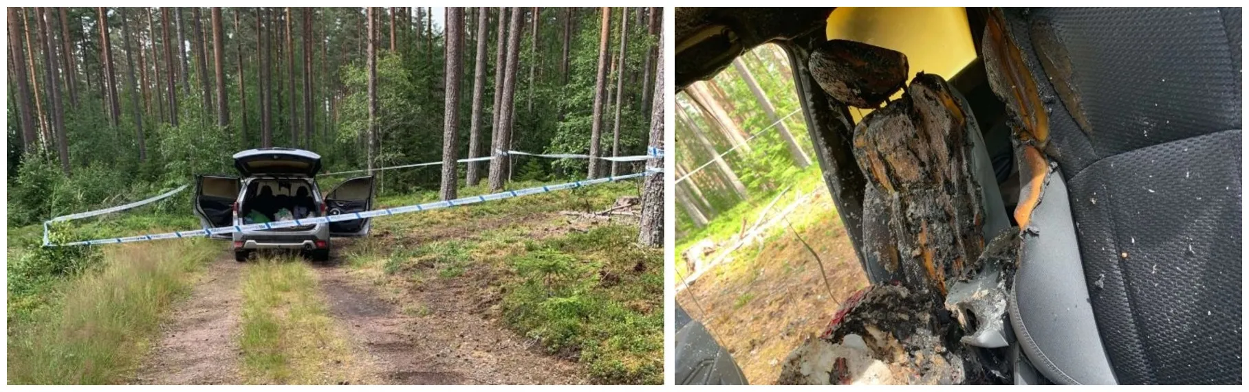 Kvinna åtalad  – tände eld på bil med dottern i baksätet