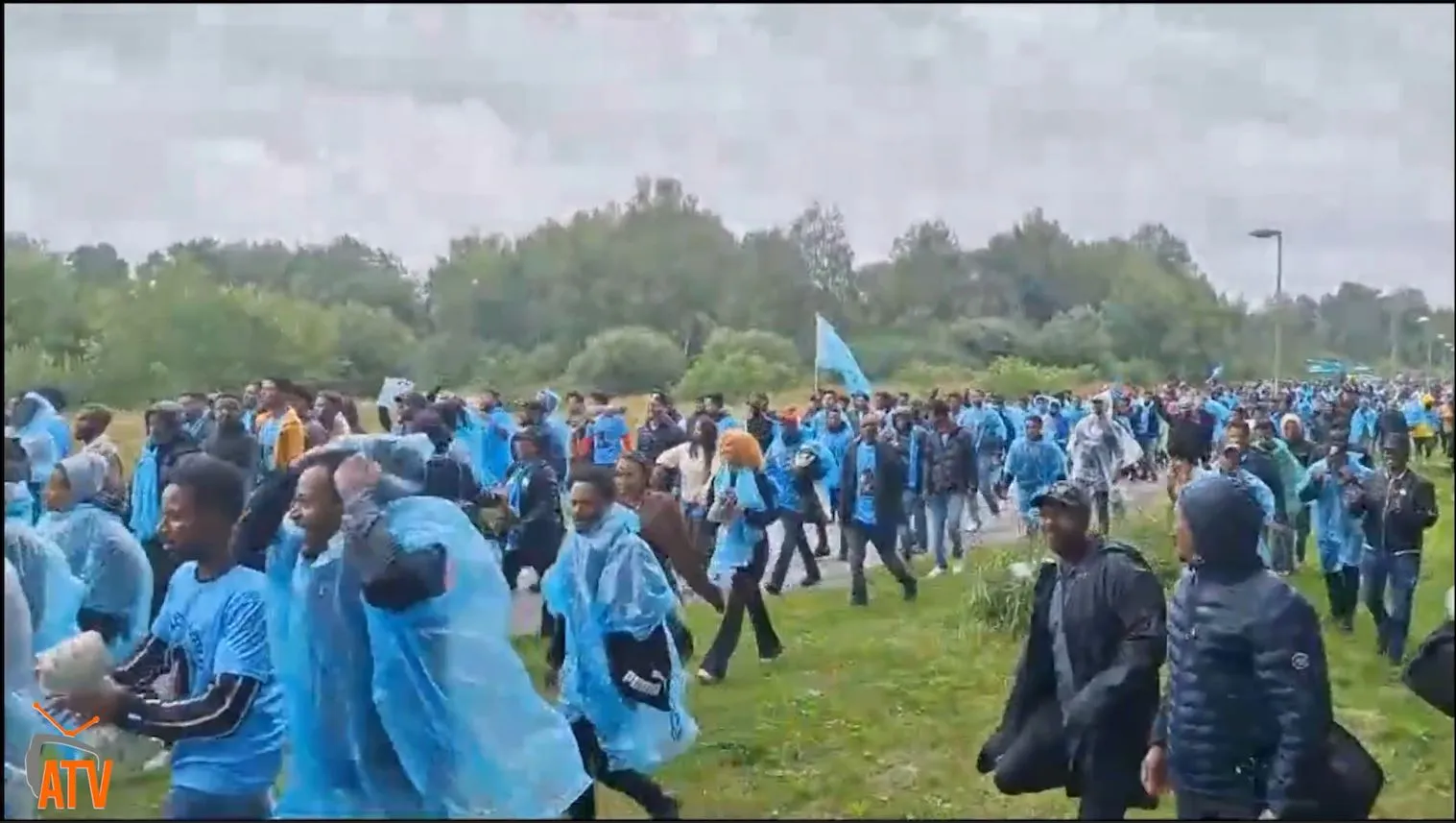 Sex döms för våldsamt upplopp vid eritreansk festival